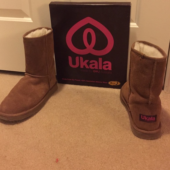 EWU winter boots, Chestnut in color