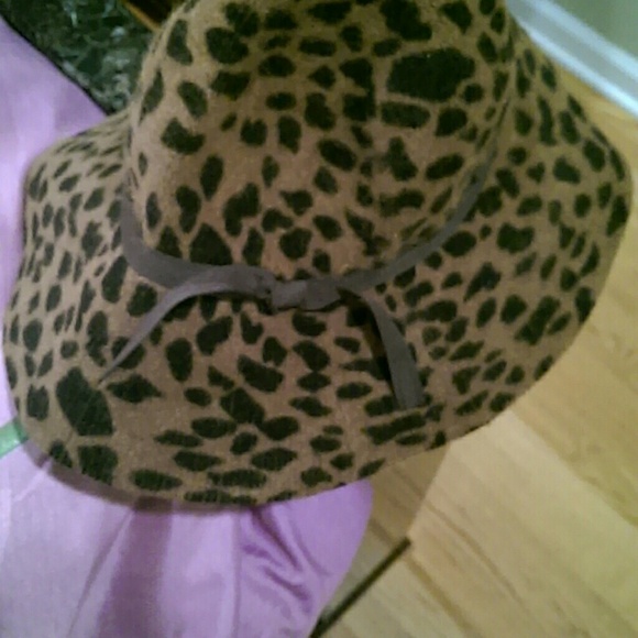 Leopard print hat