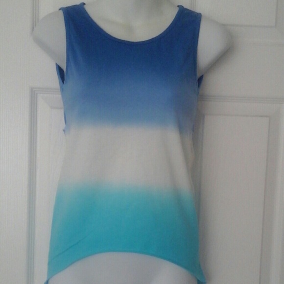 Ombre high low tank