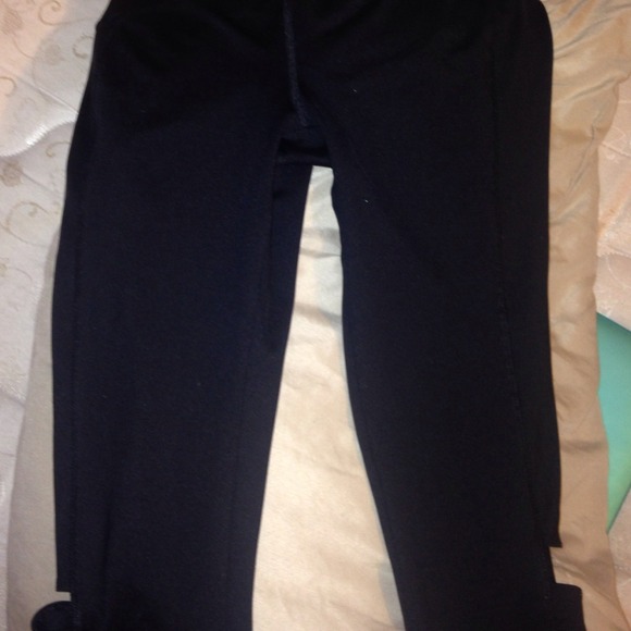 Forever 21 workout tights with slits on the sides
