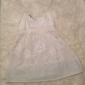 Hippie luv silk blend and embroidered top NWT!!!