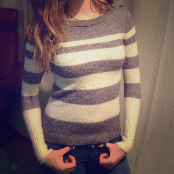 J Crew striped sweater