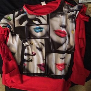 Graphic Long Sleeve size M