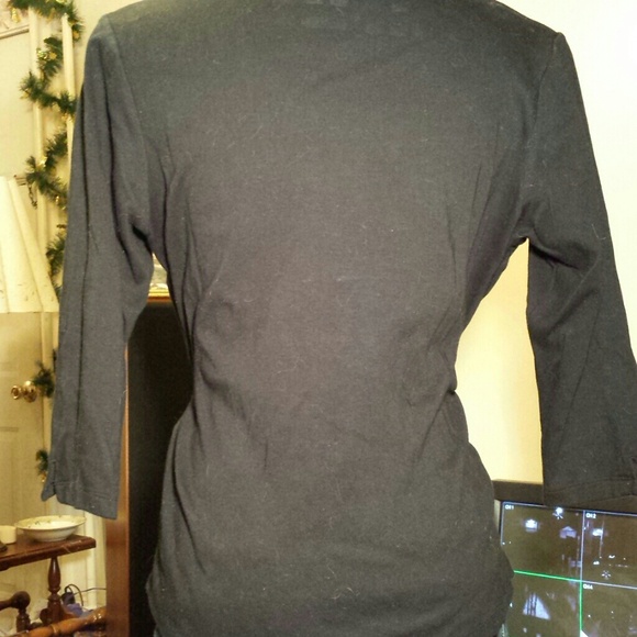 Quacker Factory Black top - Picture 3 of 4