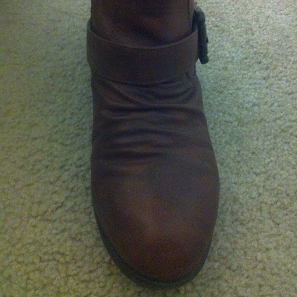 Brown calf boots - Picture 3 of 3