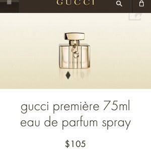 GUCCI PREMIERE PERFUME AND SHOWER GEL