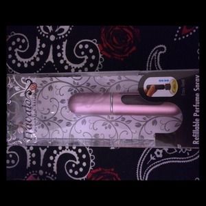 Refillable perfume tube