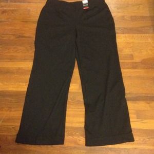 New York & co stretch city knit cuffed pants TALL