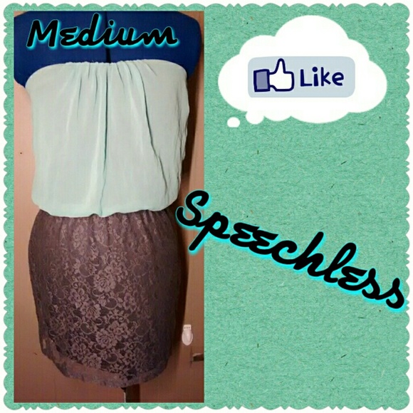 STRAPLESS DRESS - Picture 1 of 4