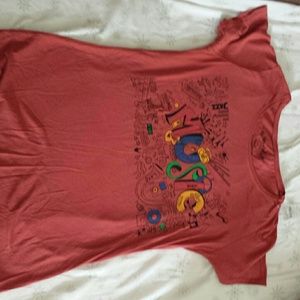 Rust brown t shirt . Brand new never worn