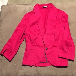Magenta/pink express blazer