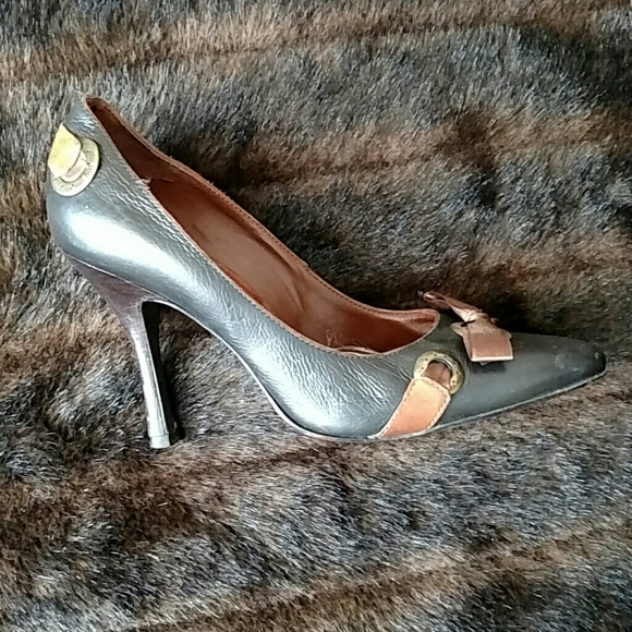 J Vincent Lace Pumps