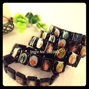 All Icon Saints and Jesus magnetic bracelet🙏