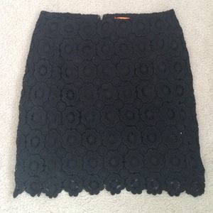 Black JC Penney Lace Skirt