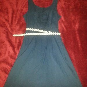 Navy blue dress