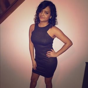 Black & Gold Dress 🎩🌟