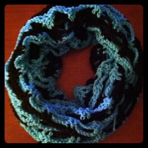 Handmade infinity scarf