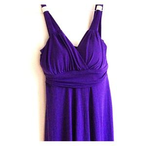 Layered Royal Purple Dress by American City Wear!!