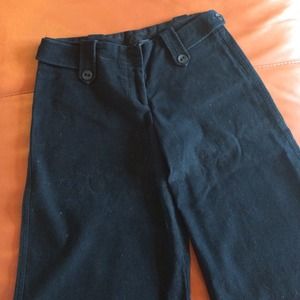 Black Velvet cropped pants