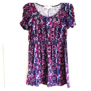 Magenta and Black Abstract Top by Forever 21!!!