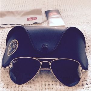 RAYBAN UNISEX 52mm Small Metal Sunglasses NEW