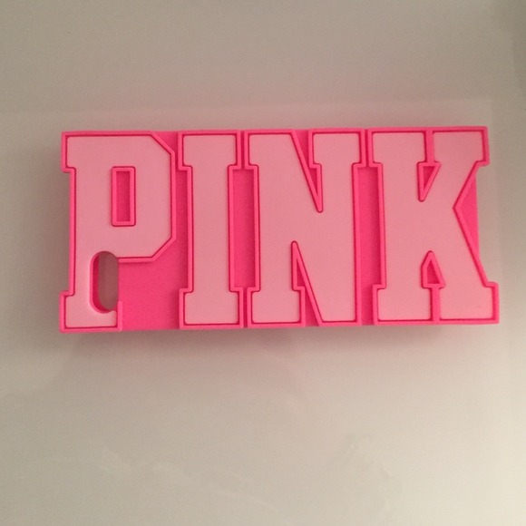 Pink/Victoria secret phone case