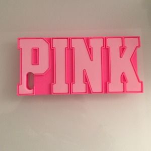 Pink/Victoria secret phone case