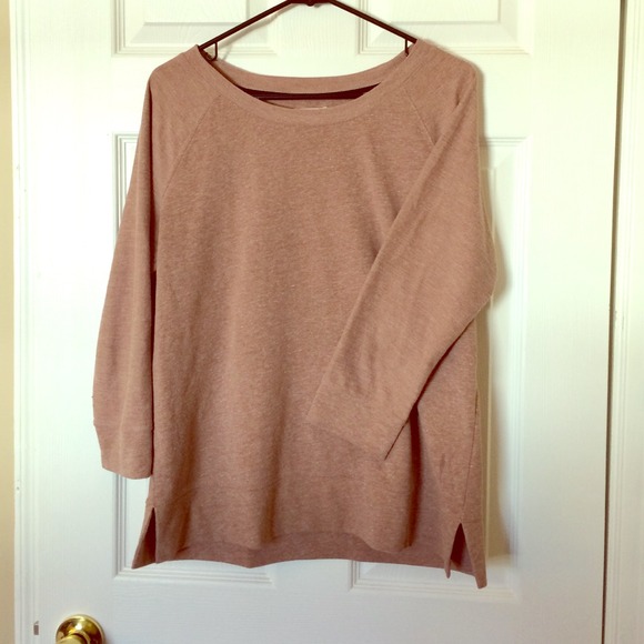 LOFT Sweaters - Loft pale mauve Lou & Grey sweater/sweatshirt
