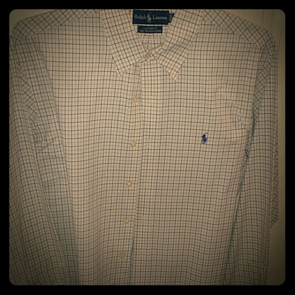 Men polo button up.