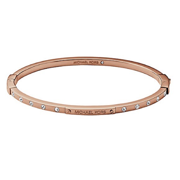 Michael Kors Jewelry - PAVÉ ROSE GOLD-TONE BANGLE Michael Kors