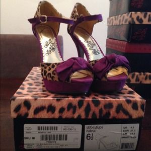 Naughty Monkey - Mish Mash, Purple, Size 6.5