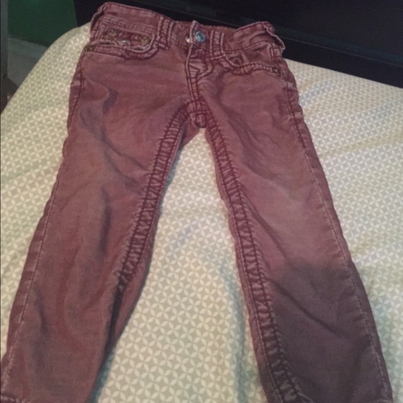 Toddler True Religion Courdroys . Worn 3x