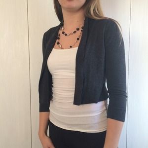 Calvin Klein Dark Grey Shrug