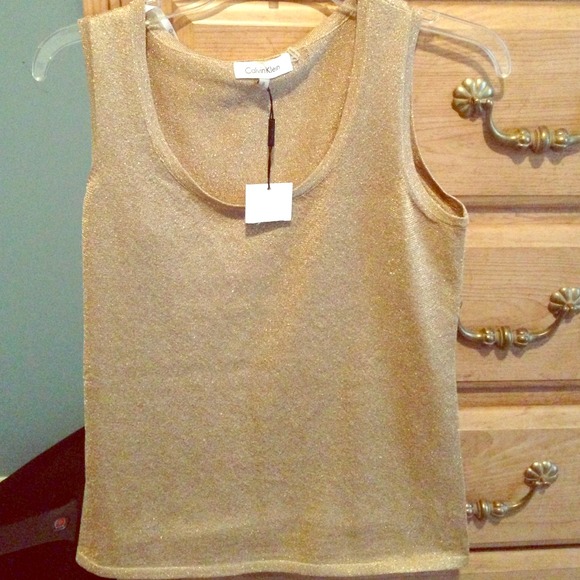 Calvin Klein Sparkle Top