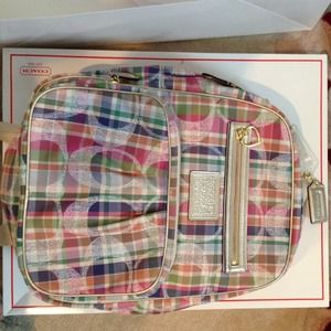 Brand New Multicolor Coach Backpack