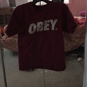 Obey shirt small (mens)