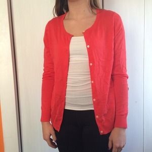 Old Navy Coral Cardigan