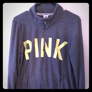 Victoria Secret PINK 3/4 quarter zip