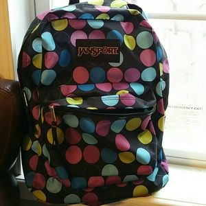 Jansport Polka Dot Backpack