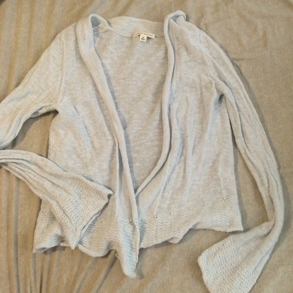 Light blue knit cardigan - Picture 1 of 3
