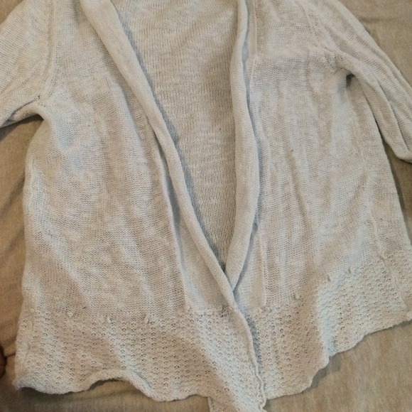 Light blue knit cardigan - Picture 3 of 3