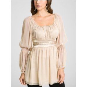 NWT Guess by Marciano chiffon tunic