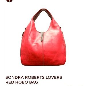 Sondra Roberts Lover Red Handbag.