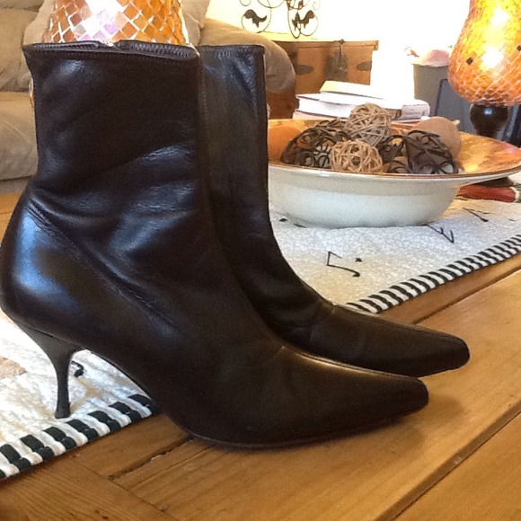 leather heels