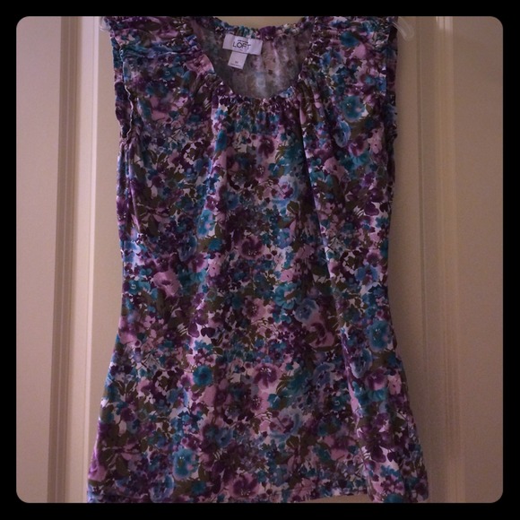 Loft sleeveless top