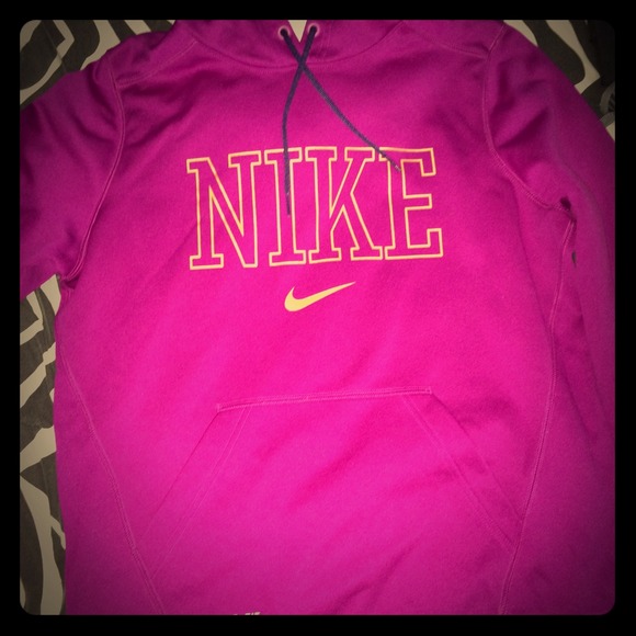 Purple and Gold Nike Hoodie