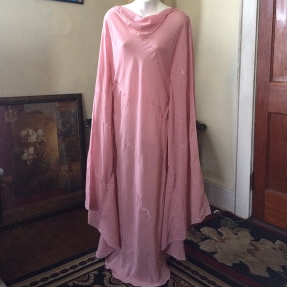 A beautiful Africa long gown with folded neck