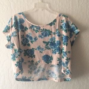 American Apparel Oversize Crop Tee!