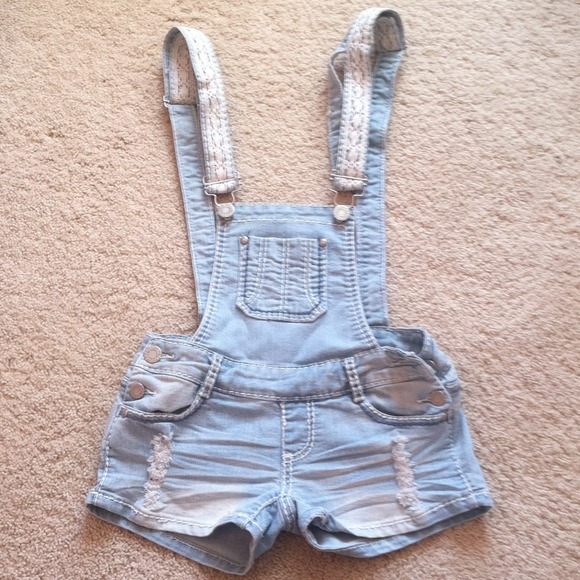 Denim overalls