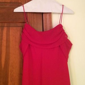 beautiful red gown for upcoming valentine's day!